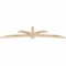 Ekena Millwork Davenport Rough Sawn Timber Gable Bracket, Douglas Fir, 96"W x 24"H x 2"D x 4"F, 6/12 Pitch GBW096X24X0204DAV00RDF - alternate 4